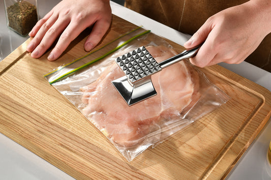 Gerior solid stainless steel chicken tenderizer