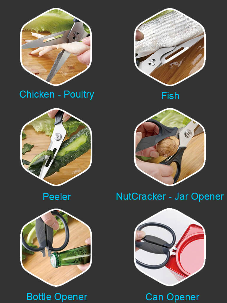 Kitchen Scissors Uses