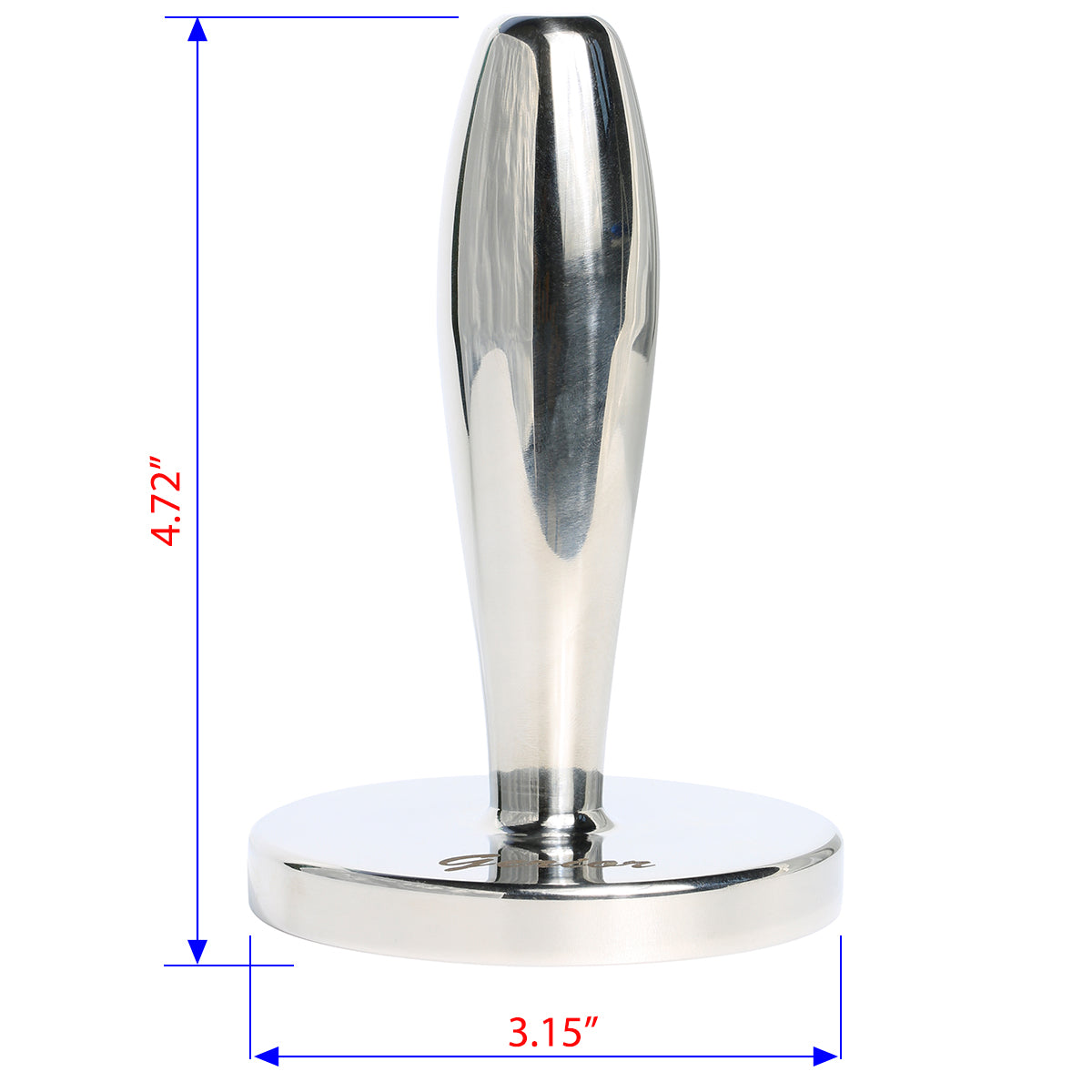 Meat Pounder Tenderizer - Solid Cast Stainless Steel Round Chicken Flattener Tool