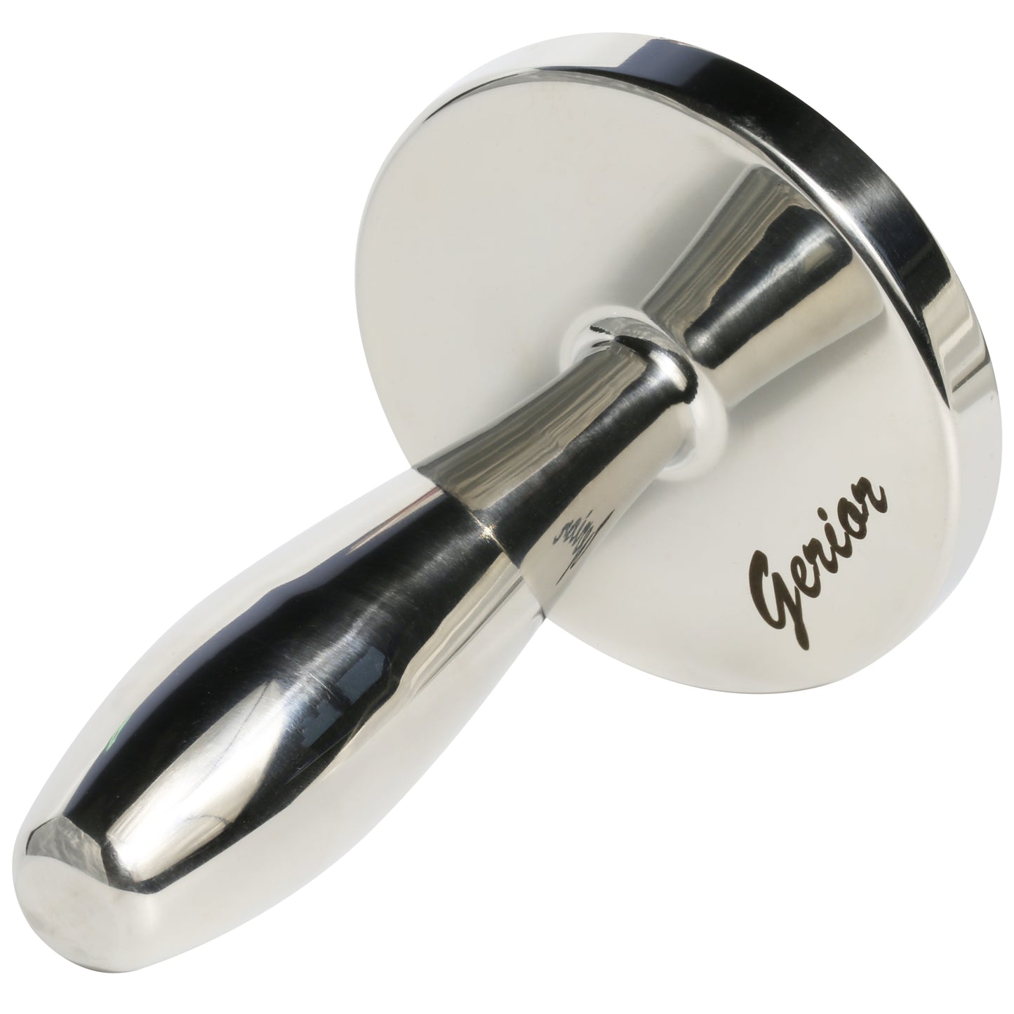 Meat Pounder Tenderizer - Solid Cast Stainless Steel Round Chicken Flattener Tool