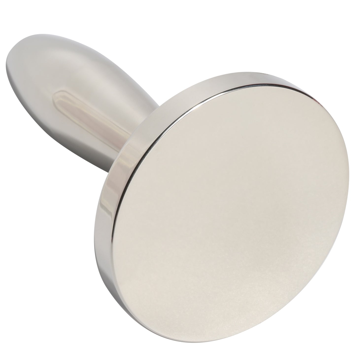 Meat Pounder Tenderizer - Solid Cast Stainless Steel Round Chicken Flattener Tool