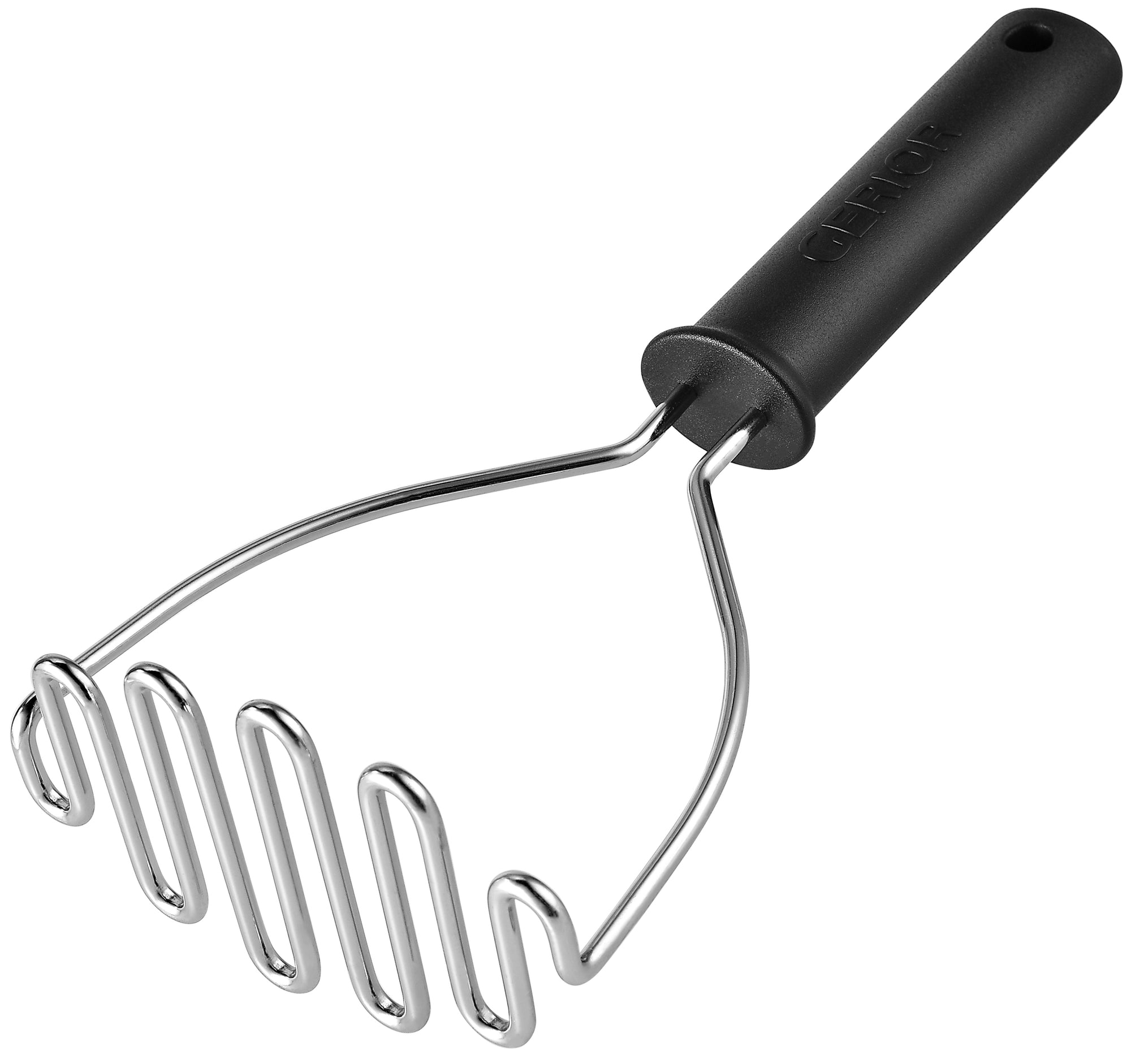 Potato Masher - Stainless Steel Wire Kitchen Tool for Mashing Vegetable, Avocado