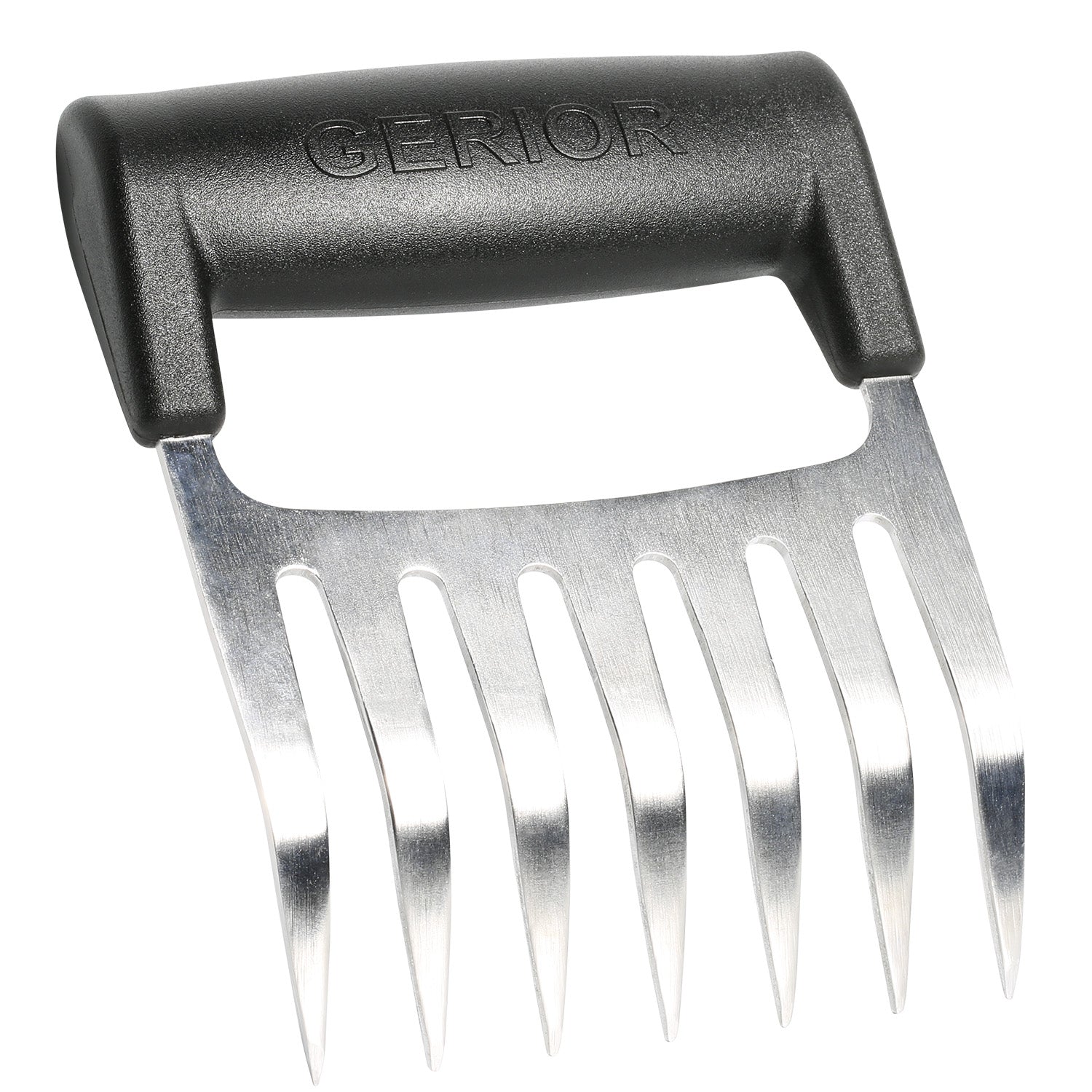 Gerior Meat Shredder Claws for Shredding Pulled Pork, Chicken - Stainless Steel BBQ Tool - Large Size