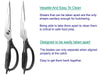 types of kitchen scissors