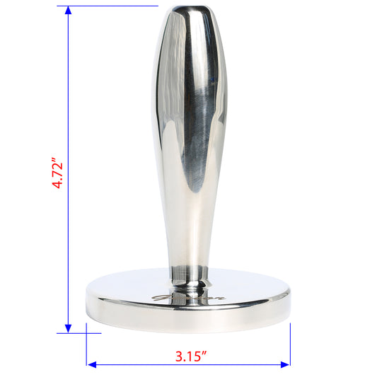 Solid Cast Stainless Steel Meat Pounder - Round Head, 1.85 lb | Gerior