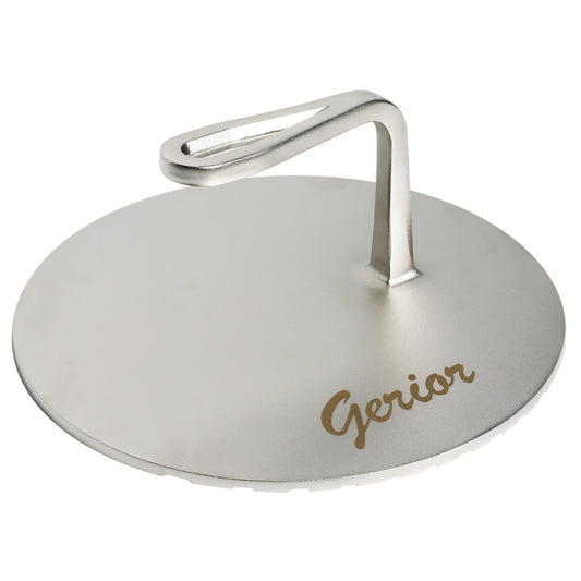 Bacon Press - Cast Stainless Steel Grill, Griddle, Skillet Press for Meat, Smash-Burger, Food - 8.75 Inch